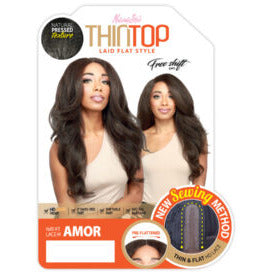 Zury Sis Flat Top Synthetic HD Lace Front Wig - Amor