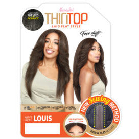 Zury Sis Flat Top Synthetic HD Lace Front Wig - Louis