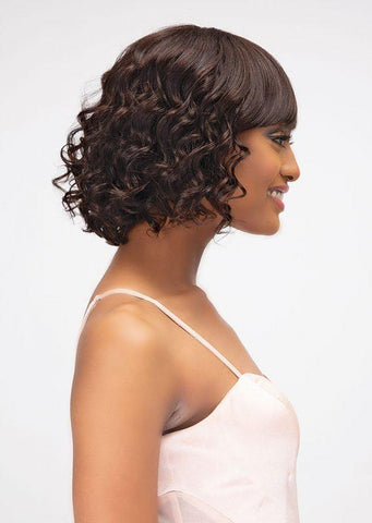 Femi Collection Brazilian Wig Unprocessed Natural Human Hair - Roze