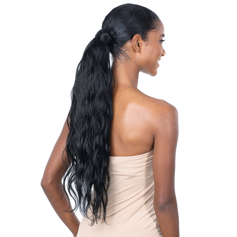 Shake-N-Go Organique MasterMix Pony Pro Wrap-Around Synthetic Ponytail - Body Wave 24"