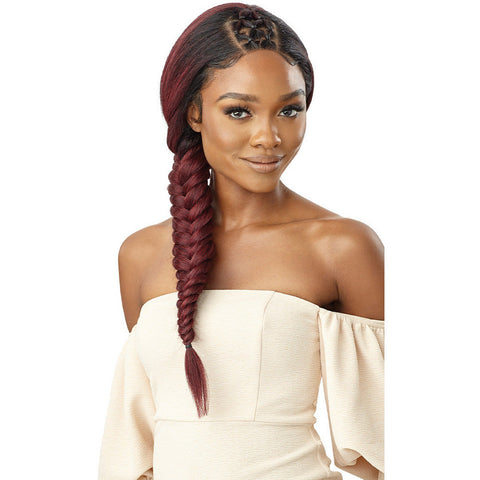 Outre 360 100% Human Hair Blend Lace Front Wig - Sunniva