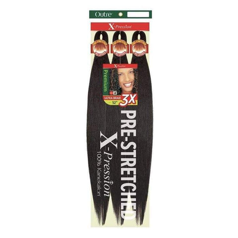X-pression Braid 3x Pre-Stretched Braid 52”