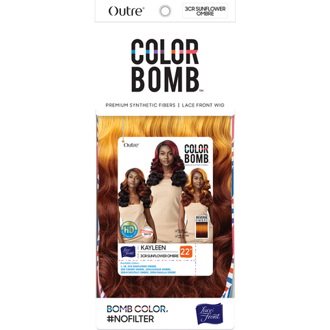 Outre Color Bomb Synthetic HD Lace Wig - Kayleen