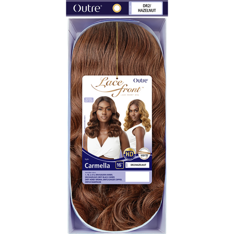Outre Lace Front Synthetic Swiss HD Lace Front Wig - Carmella