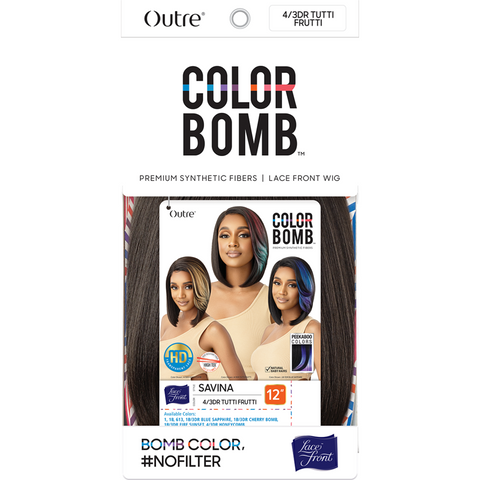 Outre Color Bomb Synthetic HD Lace Front Wig - Savina
