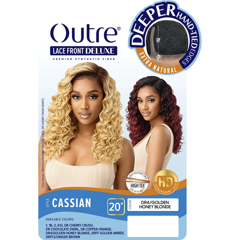 Outre Lace Front Deluxe Synthetic HD Lace Front Wig - Cassian