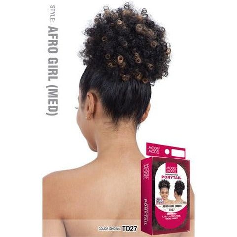 Model Model Drawstring Ponytail - Afro Girl (Med)