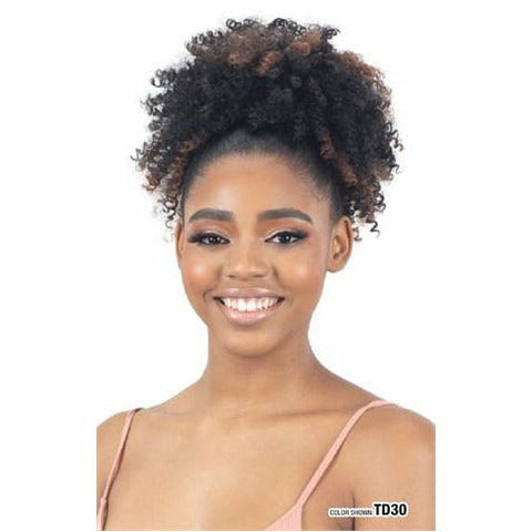 Model Model Synthetic Drawstring Ponytail - Twinkle Pom (Med)