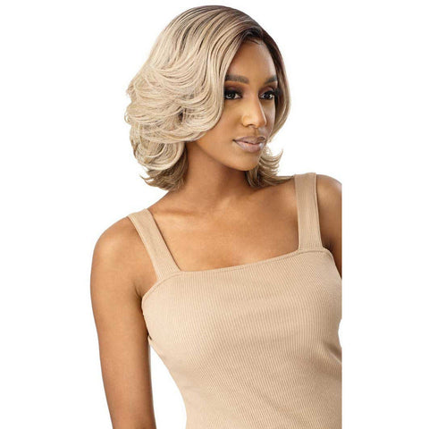 Outre Lace Front Synthetic Swiss HD Transparent Lace Front Wig - Alistar