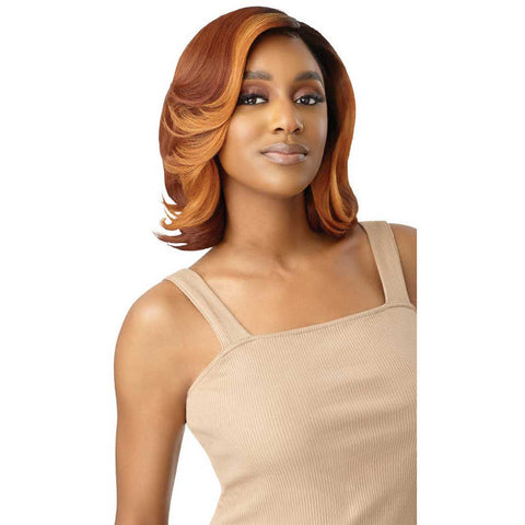 Outre Lace Front Synthetic Swiss HD Transparent Lace Front Wig - Alistar