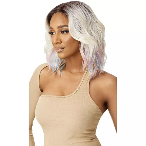 Outre Color Bomb Synthetic HD Lace Front Wig - Marina