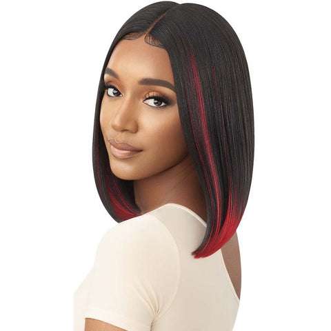 Outre Color Bomb Synthetic Lace Front Wig - Stina