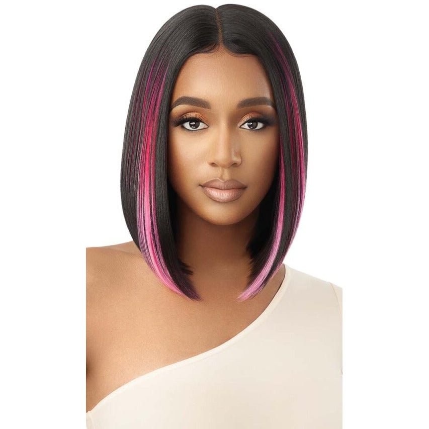 Outre Color Bomb Synthetic Lace Front Wig - Stina