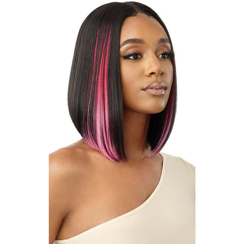 Outre Color Bomb Synthetic Lace Front Wig - Stina