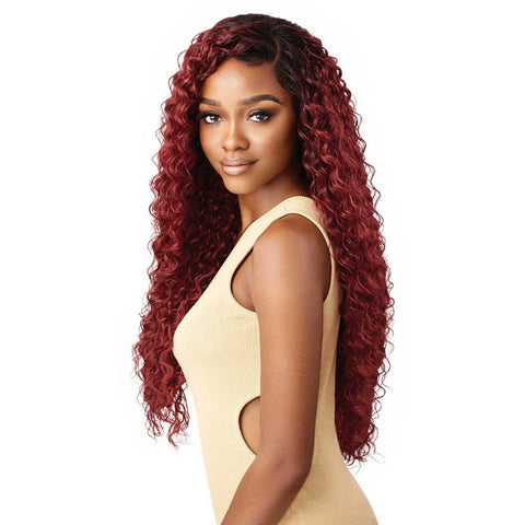 Outre 360 Frontal Lace Wig Human Blend Lace Front Wig - Kayreena