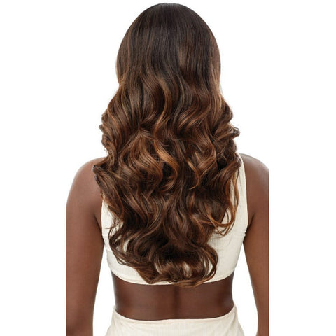 Outre 360 Frontal Lace Wig 13x6 Lace Frontal Human Blend Lace Front Wig - Maximina