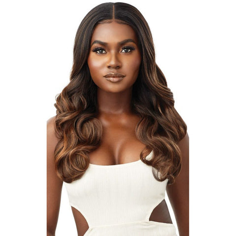 Outre 360 Frontal Lace Wig 13x6 Lace Frontal Human Blend Lace Front Wig - Maximina