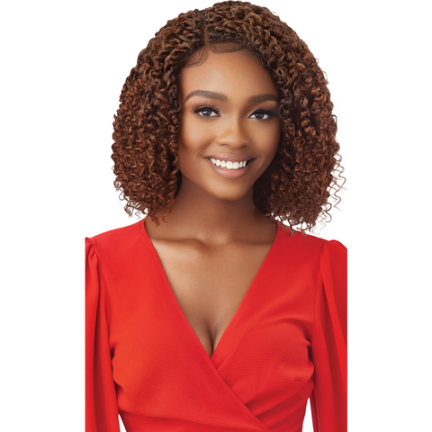 Outre X-Pression Twisted Up Synthetic Lace Front Braiding Wig - Boho Passion Summer Twist 12"