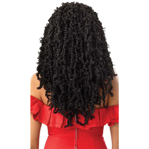 Outre X-Pression Twisted Up 4x4 Synthetic Lace Front Wig - Butterfly Bomb Twist 24"