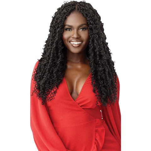Outre X-Pression Twisted Up 4x4 Lace Front Wig - Butterfly Passion Twist 26"