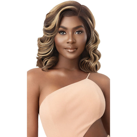Outre Melted Hairline Synthetic HD Transparent Lace Front Wig - Laurence