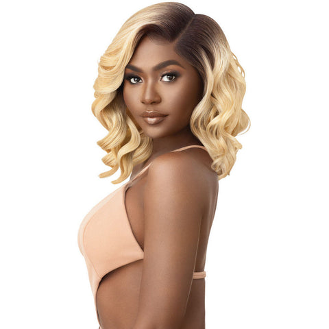 Outre Melted Hairline Synthetic HD Transparent Lace Front Wig - Laurence