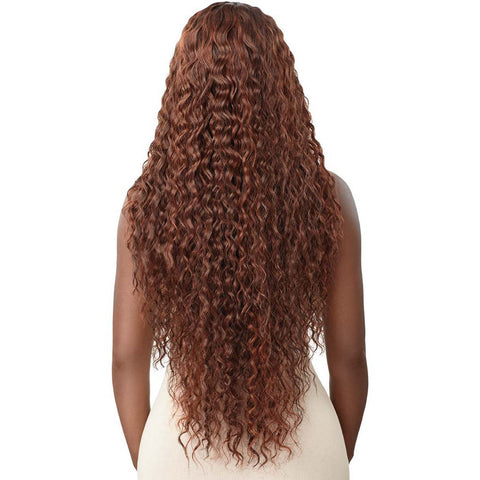 Outre Melted Hairline Synthetic HD Transparent Lace Front Wig - Kallara