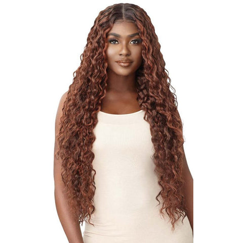 Outre Melted Hairline Synthetic HD Transparent Lace Front Wig - Kallara