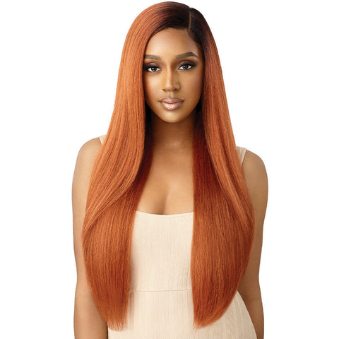 Outre Lace Front Synthetic Lace Wig - Natural Yaki 30"