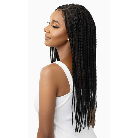 Outre 13x4 Lace Frontal Synthetic Wig -  Knotless Triangle Part Braids 26"
