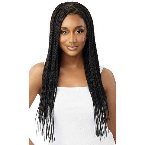 Outre 13x4 Lace Frontal Synthetic Wig -  Knotless Triangle Part Braids 26"