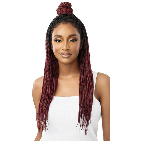 Outre 13x4 Lace Frontal Synthetic Wig -  Knotless Triangle Part Braids 26"