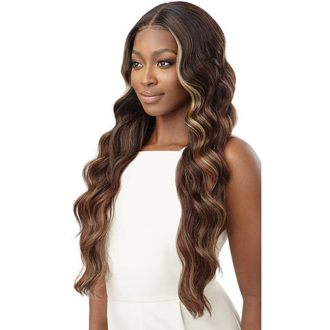 Outre Sleeklay Part Deep-C Synthetic HD Lace Front Wig - Larissa