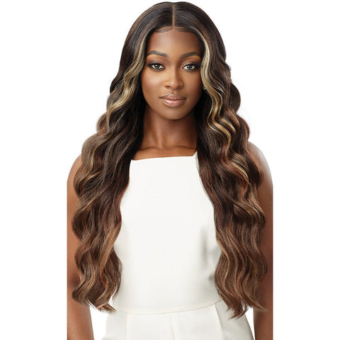 Outre Sleeklay Part Deep-C Synthetic HD Lace Front Wig - Larissa