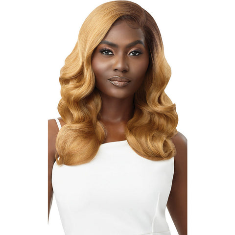 Outre Sleek Lay Part Synthetic HD  Deep C Lace Part Wig - Emmerie