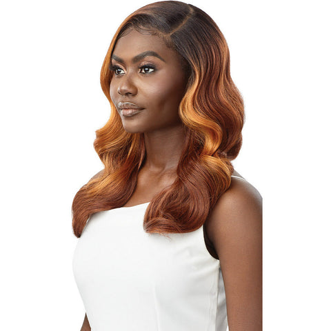 Outre Sleek Lay Part Synthetic HD  Deep C Lace Part Wig - Emmerie
