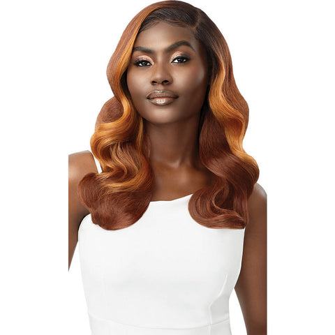 Outre Sleek Lay Part Synthetic HD  Deep C Lace Part Wig - Emmerie