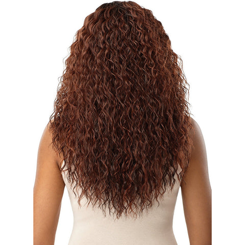 Outre Sleeklay Part Synthetic L-Part Wig - Keola