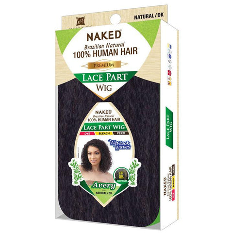 Shake-N-Go Naked 100% Human Hair Lace Part Wig -Avery
