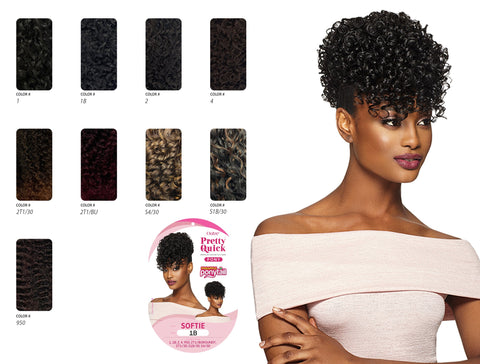 OUTRE HAIR PONYTAIL TIMELESS PINEAPPLE PONYTAIL SOFTIE