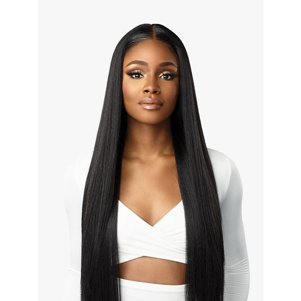Sensationnel Butta Lace Human Hair Blend Lace Front Wig - Straight 32"