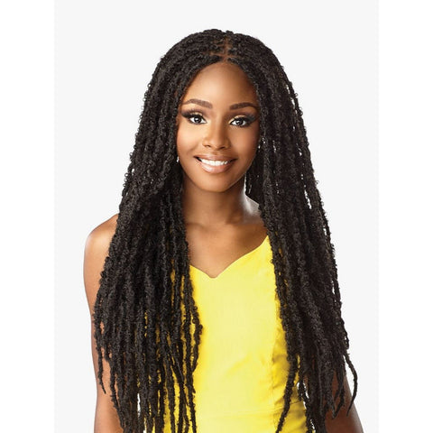 Sensationnel Cloud 9 4x4 Braided Lace Wig -  Butterfly Loc 30"