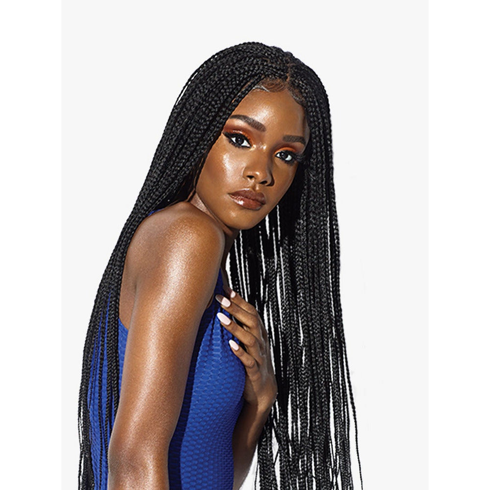 Sensationnel Cloud 9 RUWA 4x4 Synthetic Swiss Lace Wig - Box Braid 36"