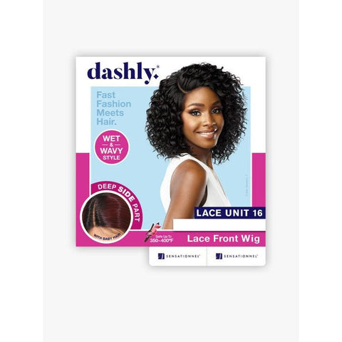 Sensationnel Dashly Synthetic Lace Front Wig -  Unit 16