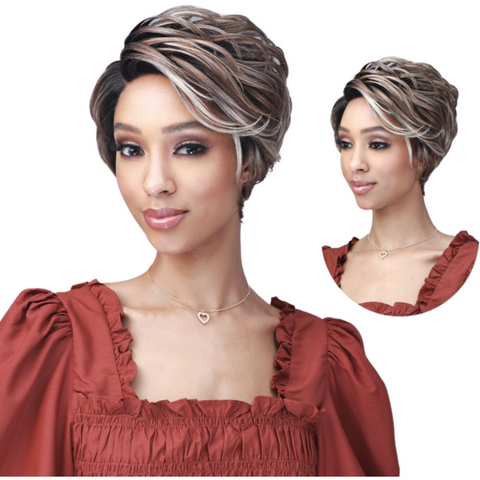 Bobbi Boss Boss Hair 3.5" Deep Part HD Synthetic Lace Front Wig - MLF459 Ali Lace