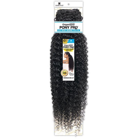 Shake-N-Go Organique MasterMix Pony Pro Wrap-Around Synthetic Ponytail - Bohemian Curl 32"