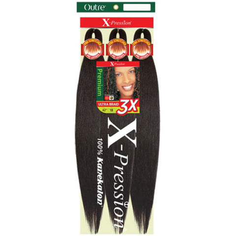 X-pression Braid 3x Pre-Stretched Braid 42 Inch