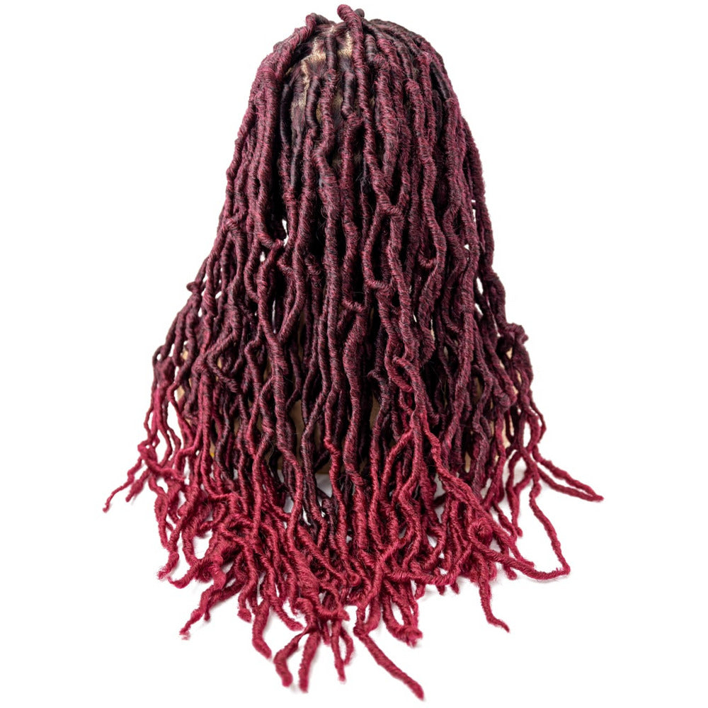 B & B Knotless Synthetic 100% Full HD Lace Wig - Knotless Loc 24"