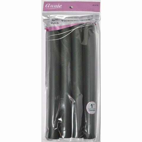ANNIE: 10" Soft Twist Rollers 1" #1215