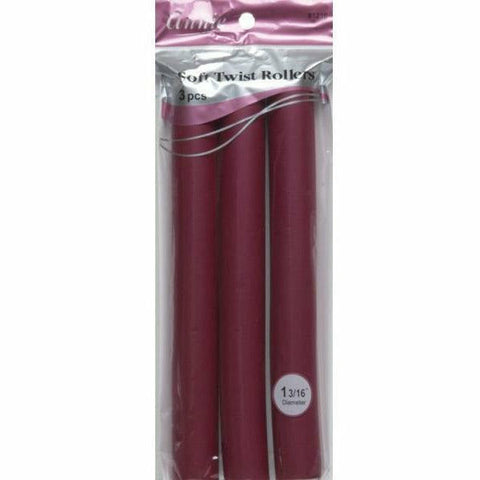 Annie: 10" Soft Twist Rollers 1 3/16" #1216